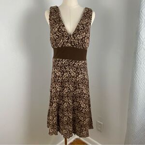 Vtg Studio Y Lace Babydoll Midi Dress Sz L Dark Cottagecore Whimsigoth Tie-back